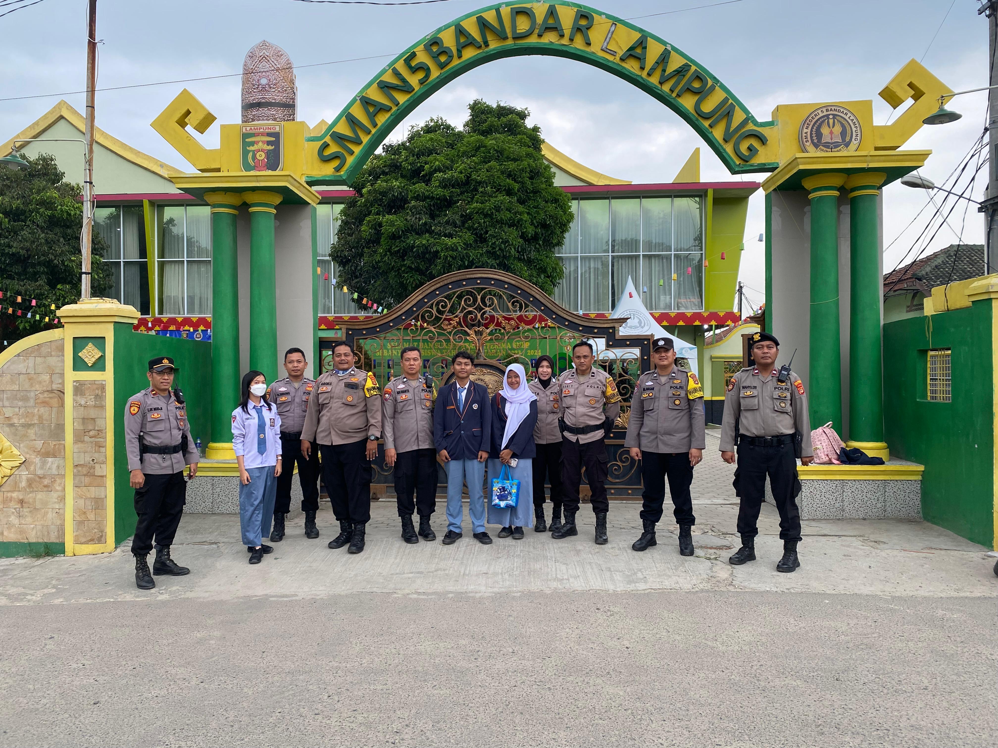 Cegah Konvoi Kelulusan SMA, Polresta Bandar Lampung Tingkatkan Patroli